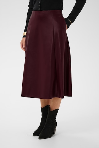 Jupe 'Paloma' Cream en rouge