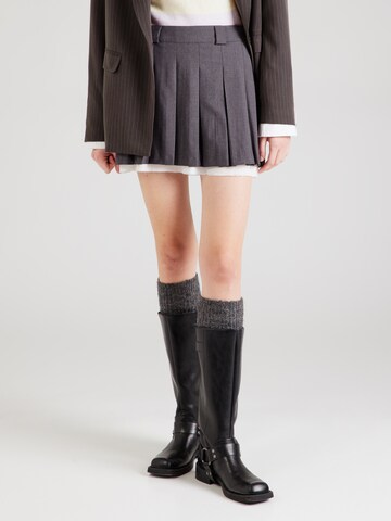 Jupe Monki en gris : devant