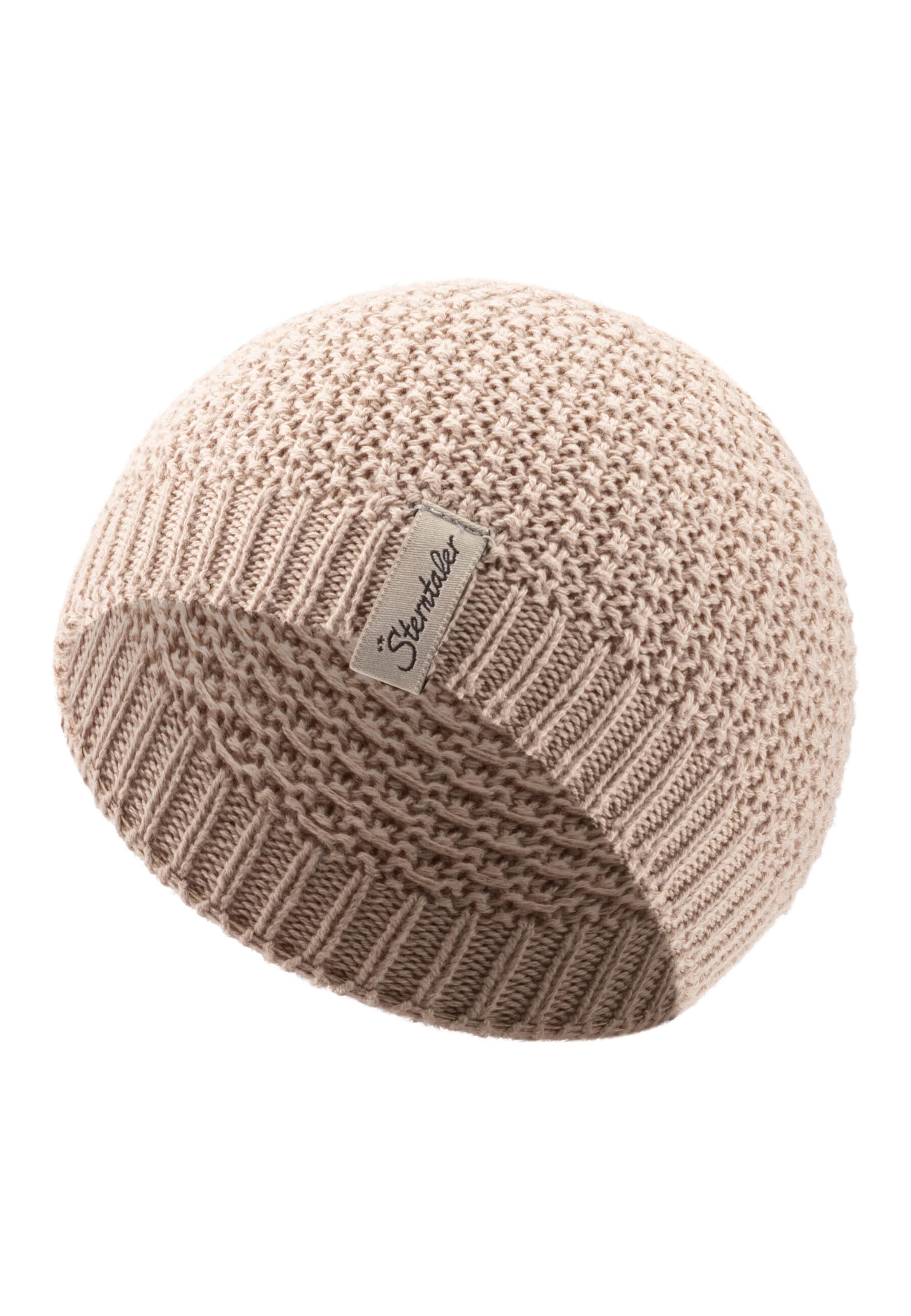 STERNTALER Mütze in Beige: Vorderseite