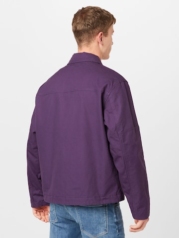 Calvin Klein Jeans Kurtka przejściowa w kolorze fioletowy