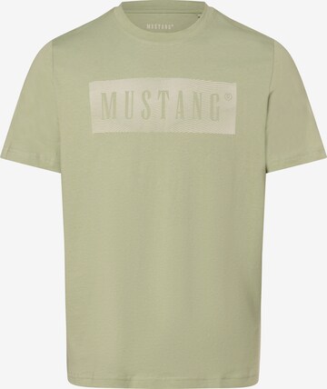 MUSTANG T-Shirt ' Austin ' in Grün: predná strana