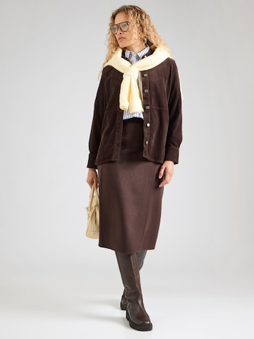 GANT - Falda en marrón