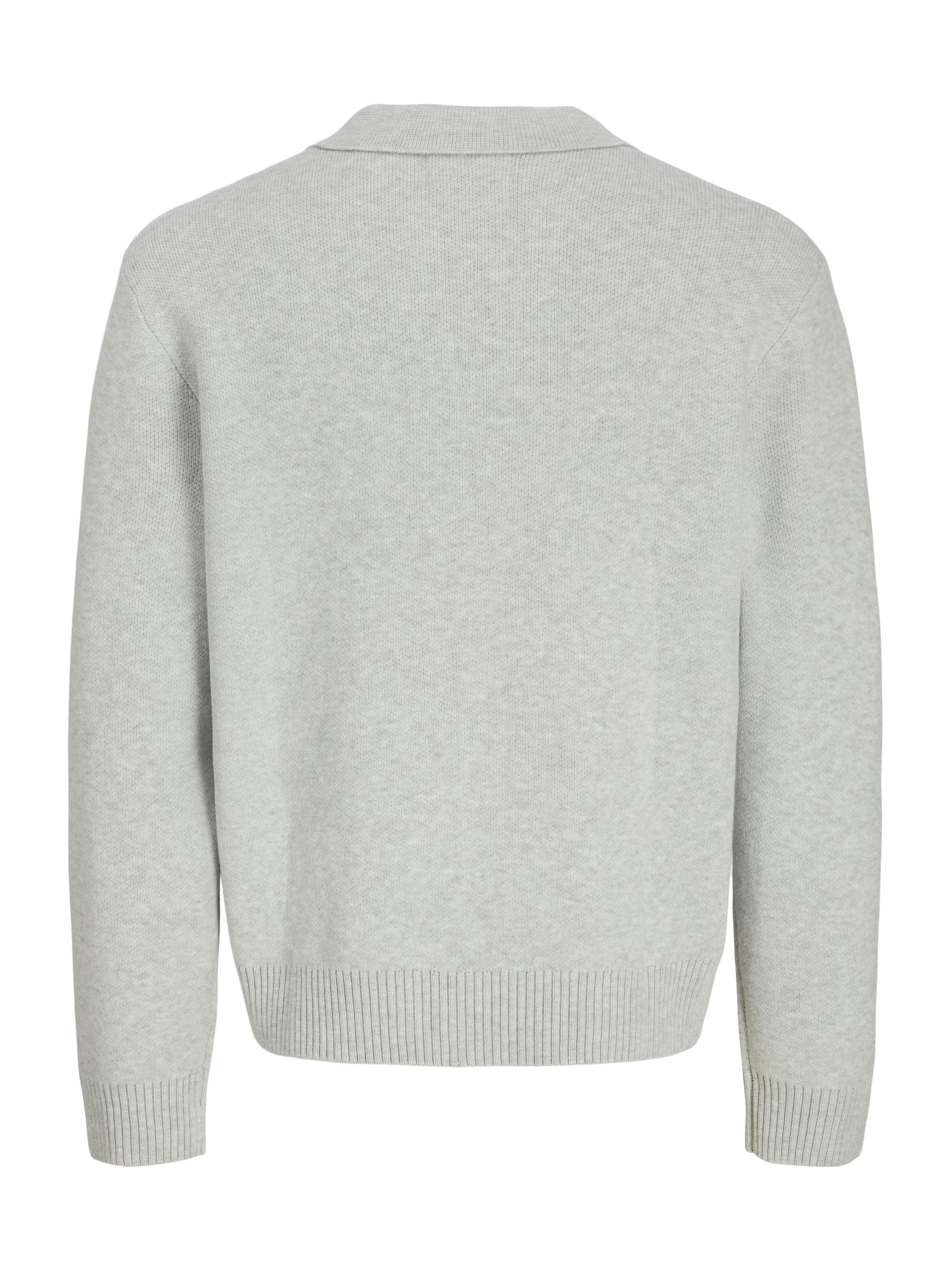 JACK & JONES Пуловер в сиво