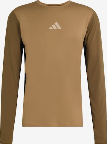 ADIDAS TERREX Base Layer in Braun: Vorderseite