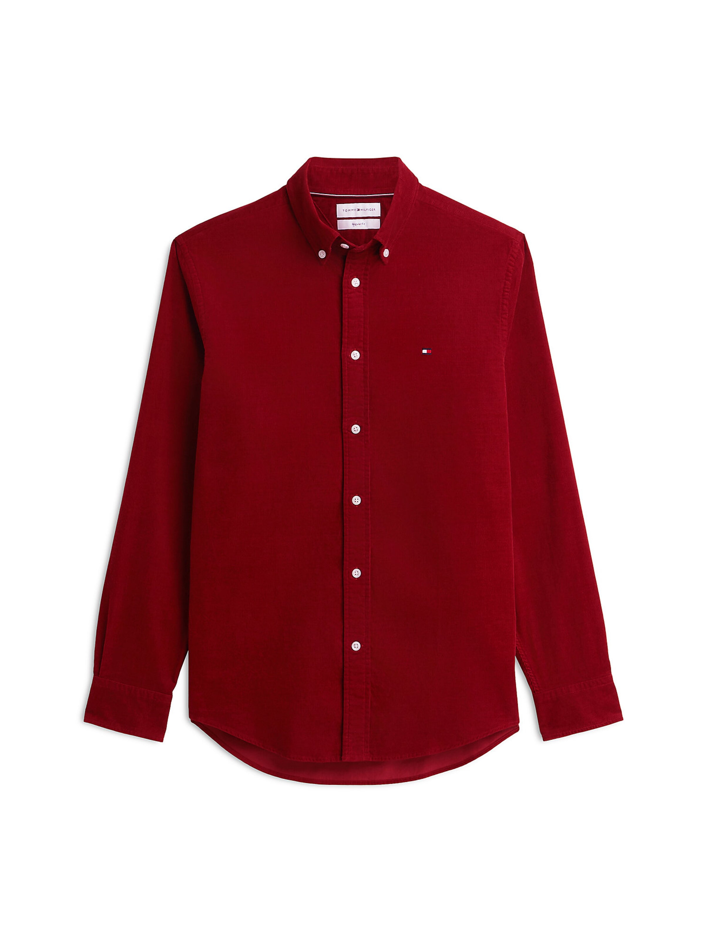 TOMMY HILFIGER Overhemd in Rood: voorkant