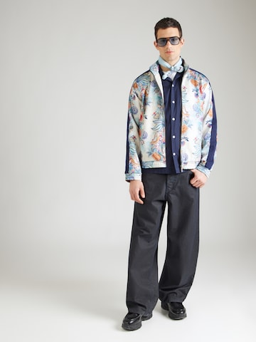 Just Cavalli Tréning dzseki 'TROPICAL GARDEN' - kék