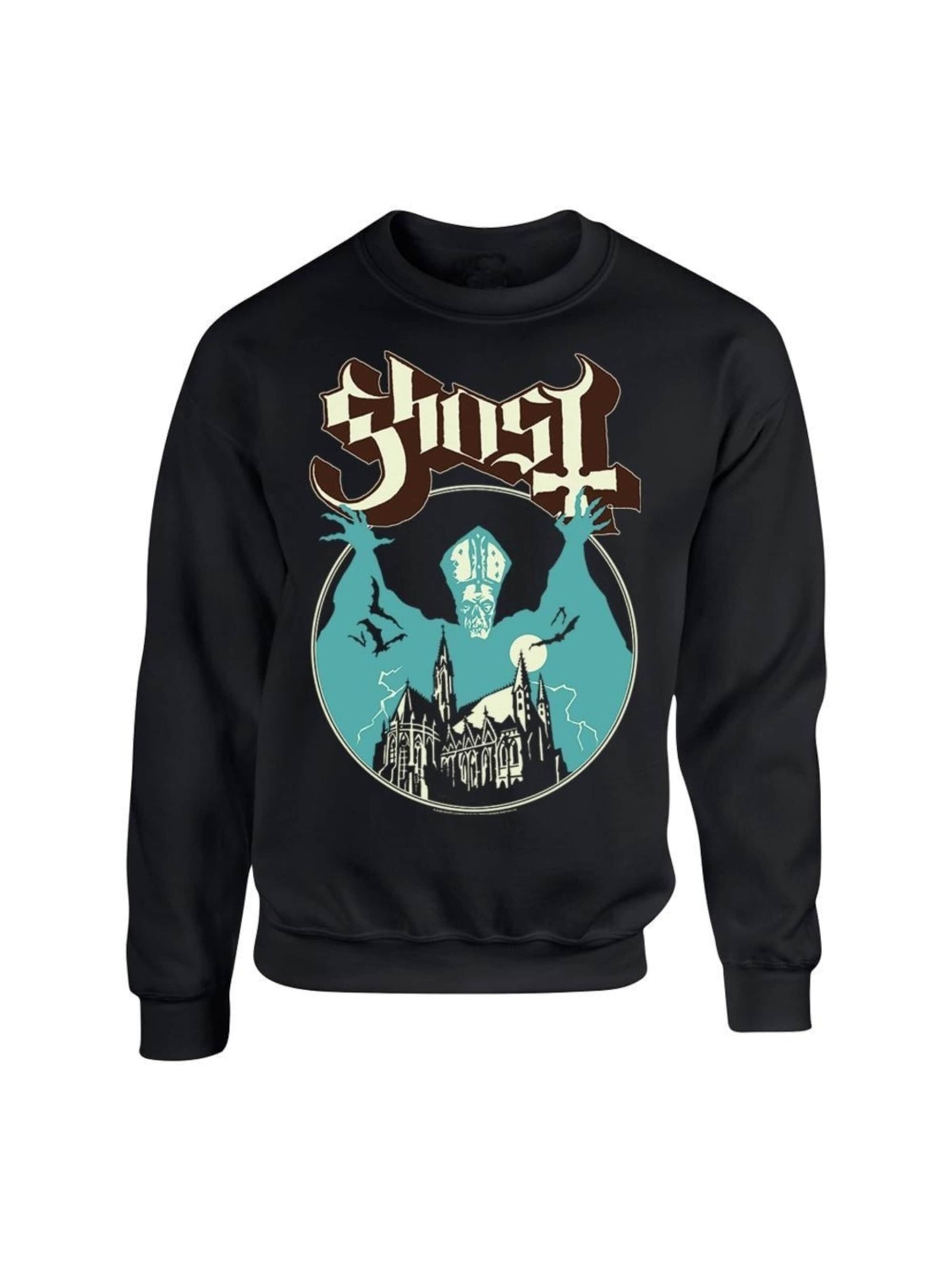 Ghost Sweatshirt 'Ghost Opus  Sweatshirt' in Black: front