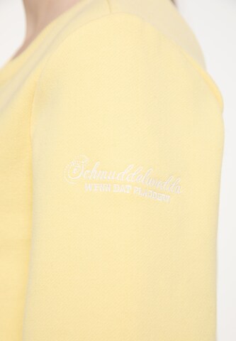 Schmuddelwedda Sweatshirt 'Yasanna' in Yellow