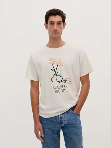 Scalpers Toiminnallinen paita ' ' värissä valkoinen: etupuoli