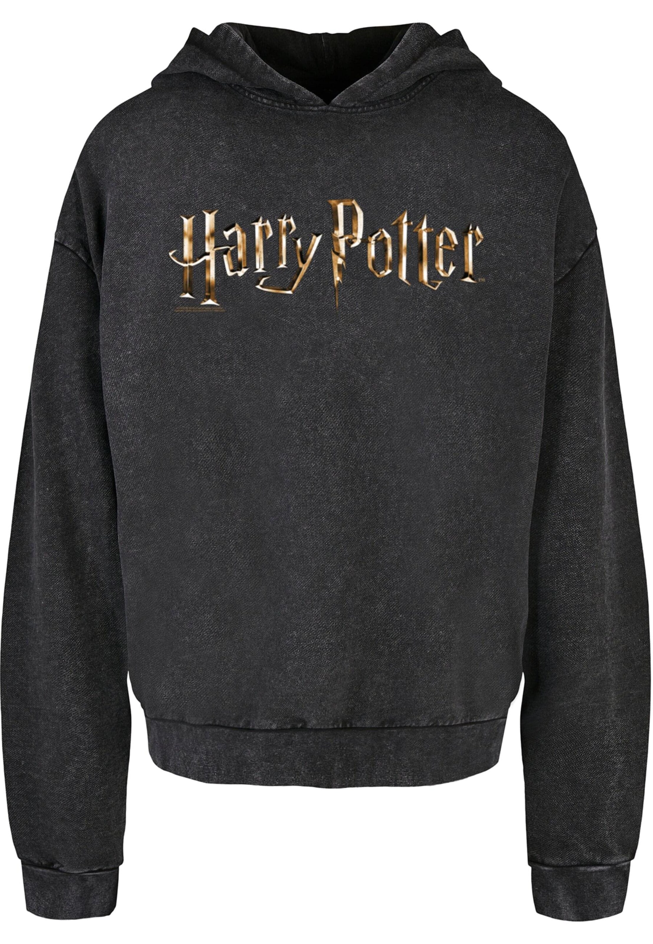 Sweat-shirt 'Harry Potter' ABSOLUTE CULT en noir : devant