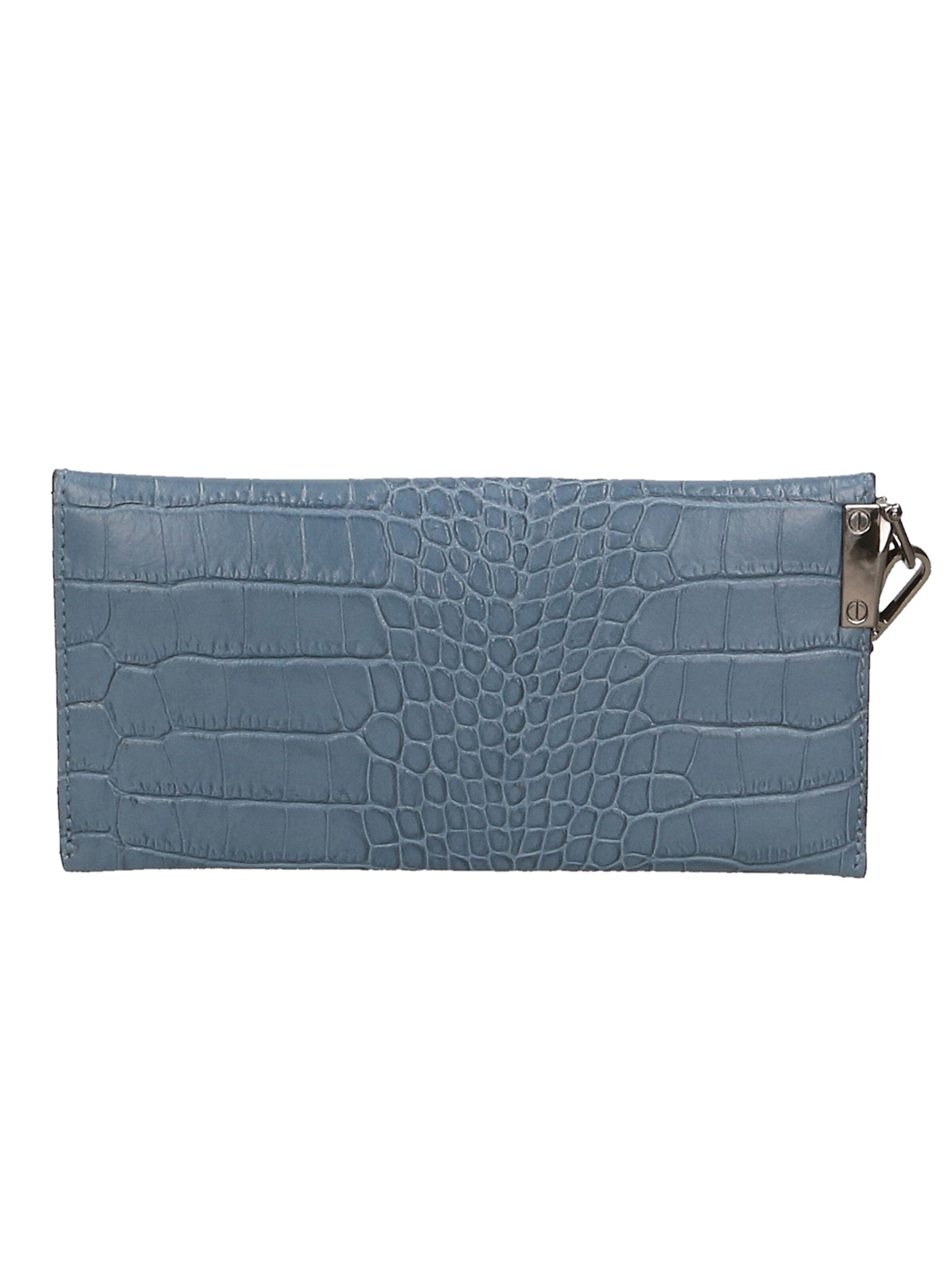 Pochette 'Borsetta Portafoglio Noemy Pelle Stampa Coccodrillo Made in Italy' di Gave Lux in rosa