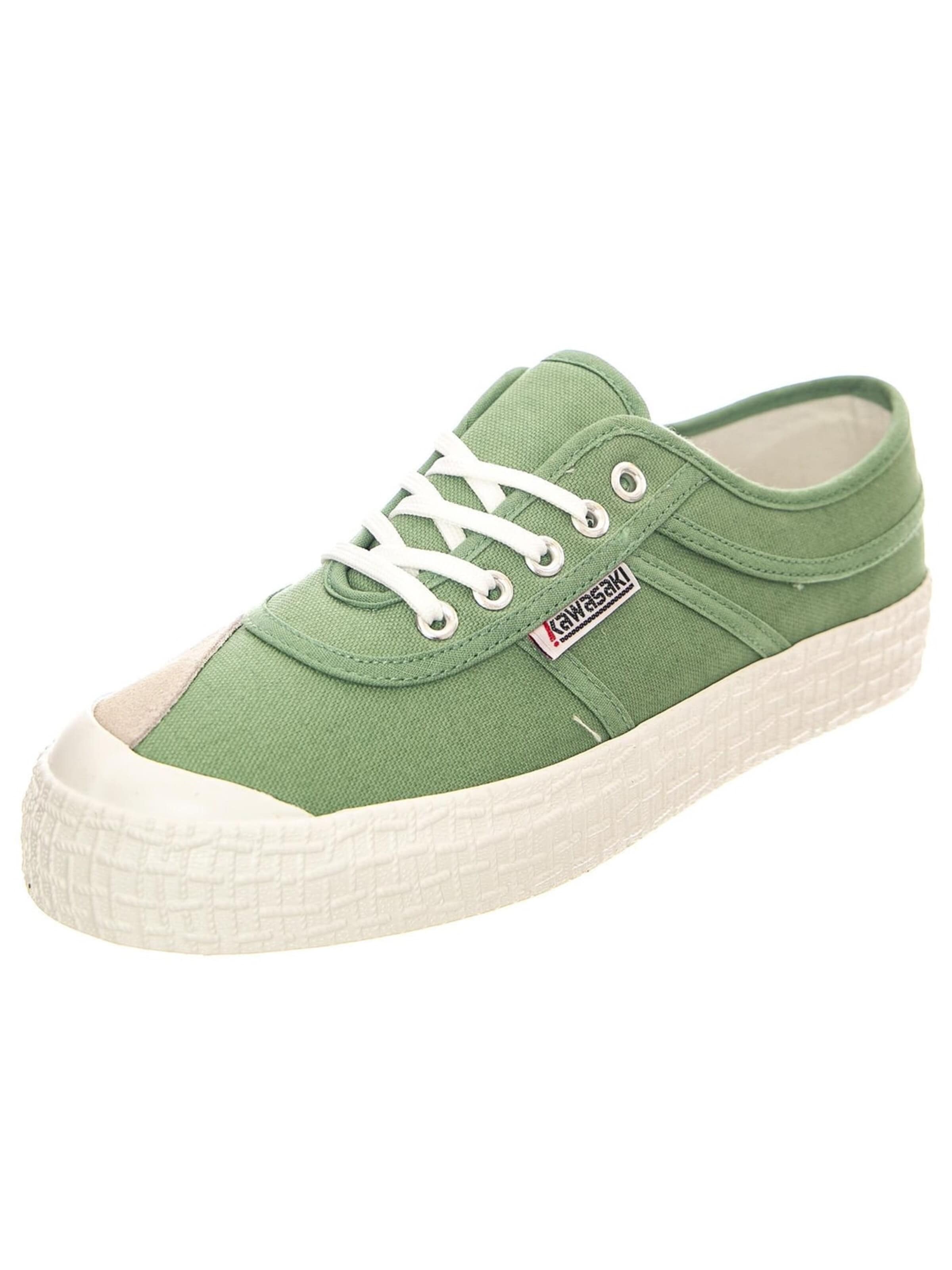 Sneaker bassa in 36 KAWASAKI di colore verde, Visualizzazione prodotti