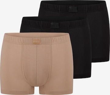 Mey Boxer shorts 'Dry Cotton Breeze' in Brown: front