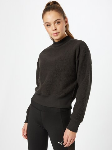 melns PUMA Sporta džemperis: no priekšpuses