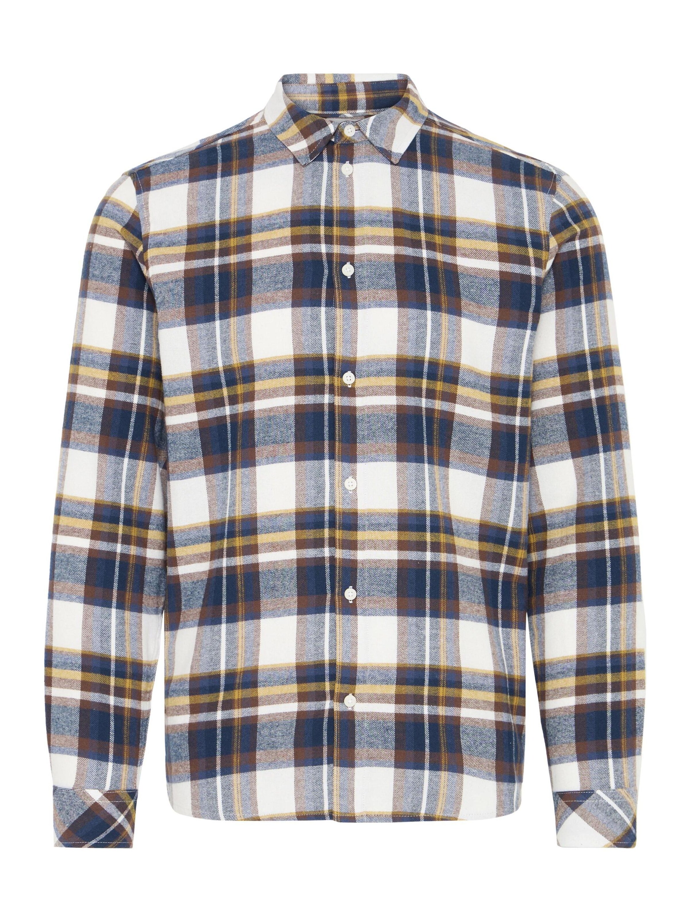 !Solid - Ajuste confortable Camisa 'CHRIS' en azul: frente