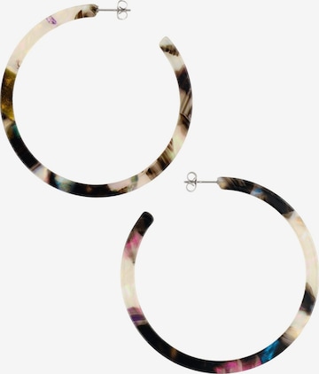 Fräulein Wunder Earrings 'Acetat Anne' in Mixed colors: front