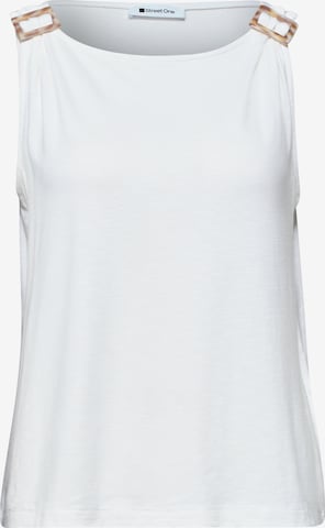 STREET ONE Top in White: front
