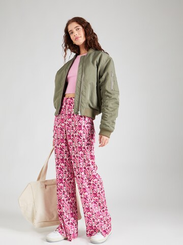 Marella Wide leg Chino 'OPALE' in Roze