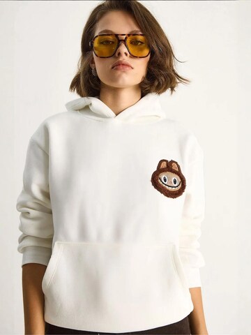 Bianco Lucci Sweatshirt in Beige