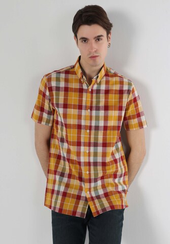 Colin's Regular fit Overhemd in Oranje: voorkant