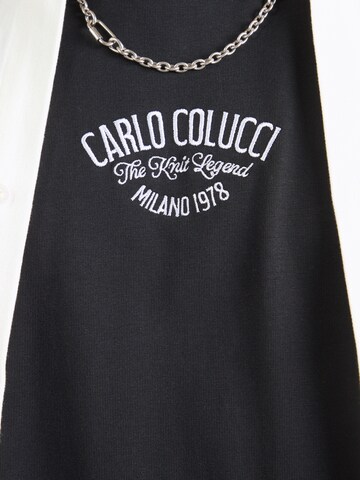 juoda Carlo Colucci Marškinėliai 'Felici'