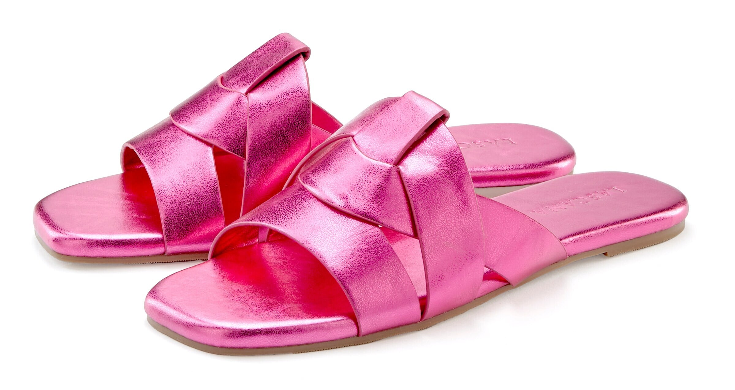 LASCANA Pantolette in Pink