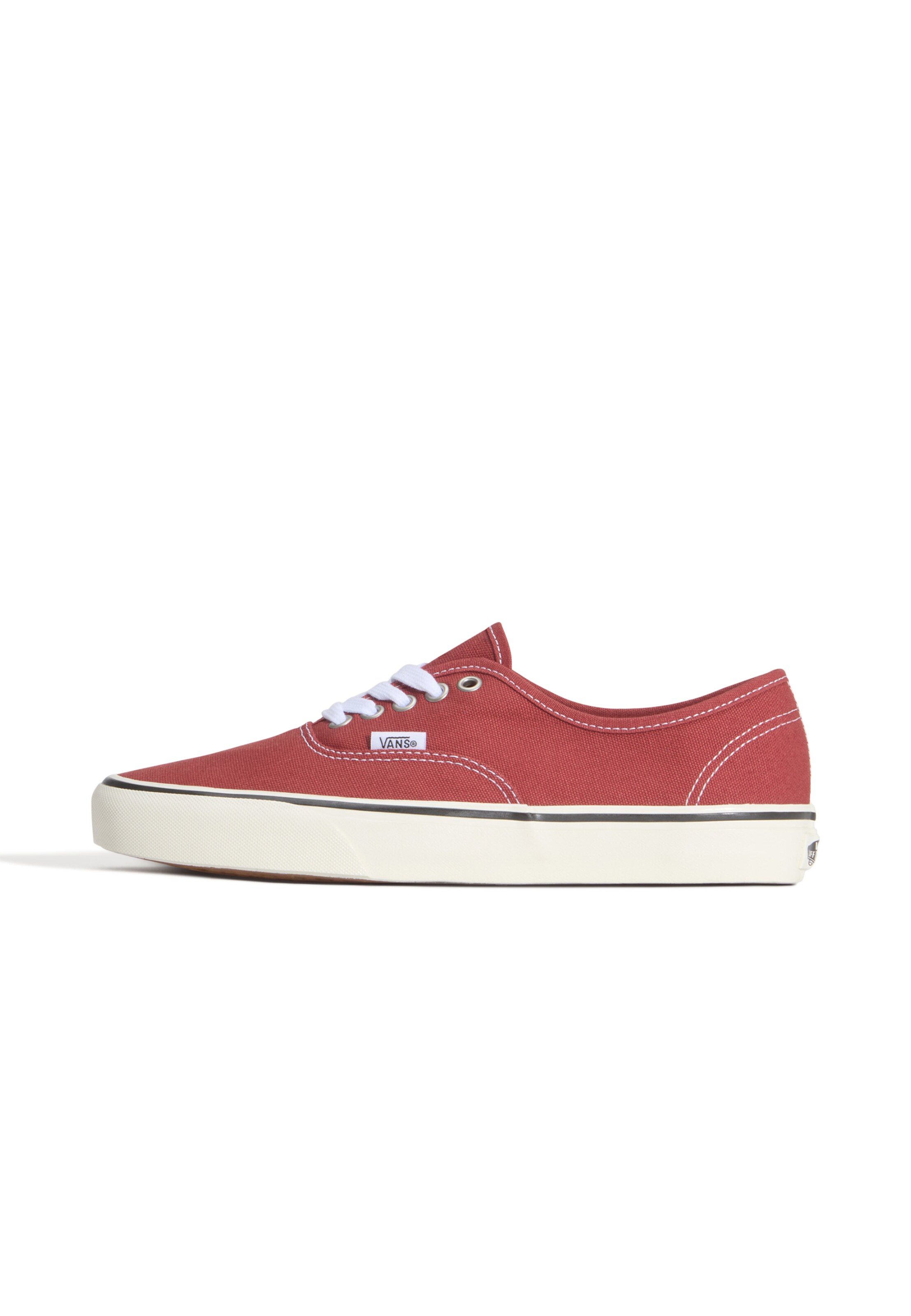 VANS Низкие кроссовки 'Authentic' в Красный: спереди