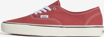 raudona VANS Sportbačiai be auliuko 'Authentic': priekis