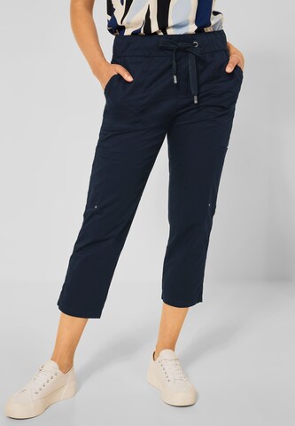 Regular Pantalon STREET ONE en bleu : devant