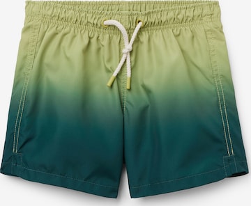 CALZEDONIA Swim Trunks in Green: front