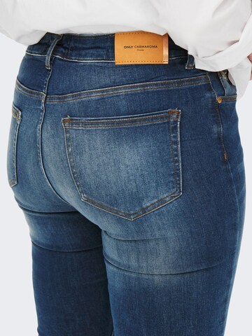 ONLY Carmakoma Skinny Jeans 'Willy' in Blauw