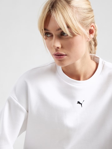 Sweat de sport 'ESS' PUMA en blanc