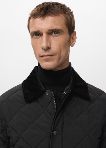MANGO MAN Jacke 'Randal' in Schwarz