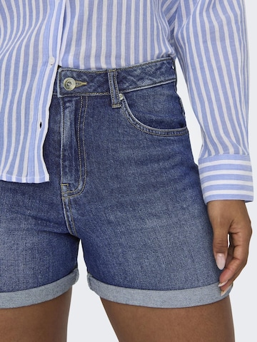 ONLY Regular Jeans 'JOSEPHINE' in Blauw