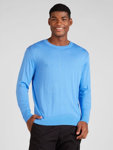Tommy Hilfiger Tailored Sweater in Blue: front