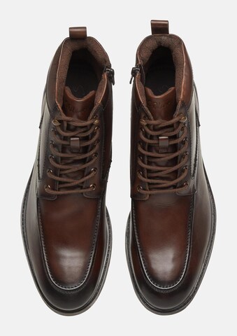 s.Oliver Lace-up boots in Brown