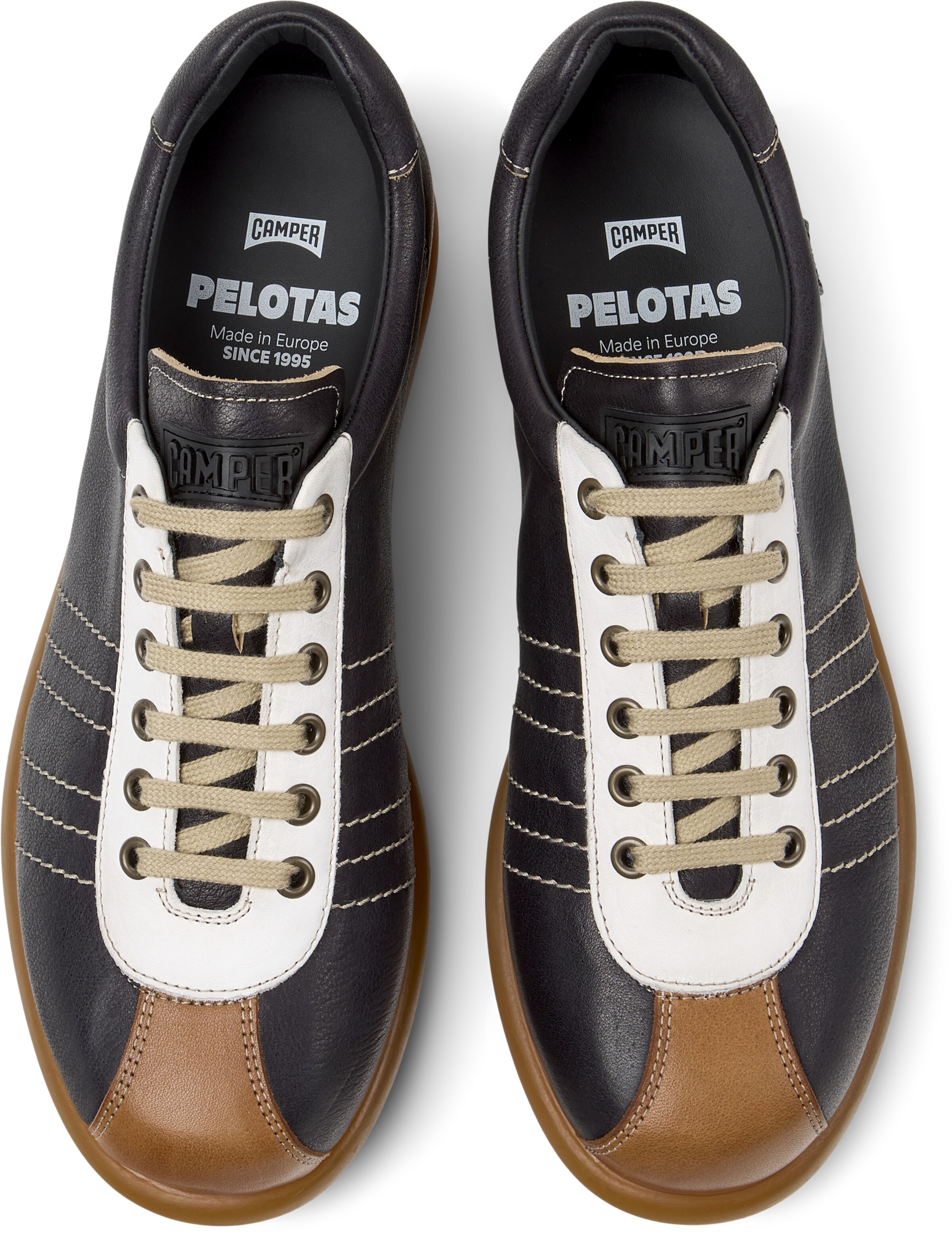 CAMPER Platform trainers 'Pelotas Ariel' in Black