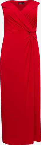 Lauren Ralph Lauren Plus Kleid 'LEONIDAS' in Rot: predná strana