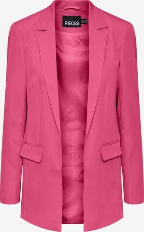 PIECES Blazer 'PCBOZZY' in Pink: front