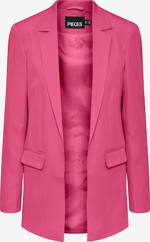 PIECES Blazer 'PCBOZZY' in Pink: front