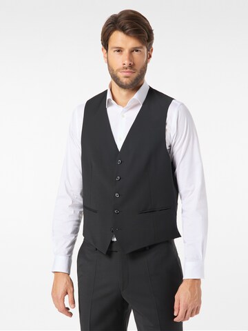 PIERRE CARDIN Suit Vest 'Futureflex Hugo' in Black: front