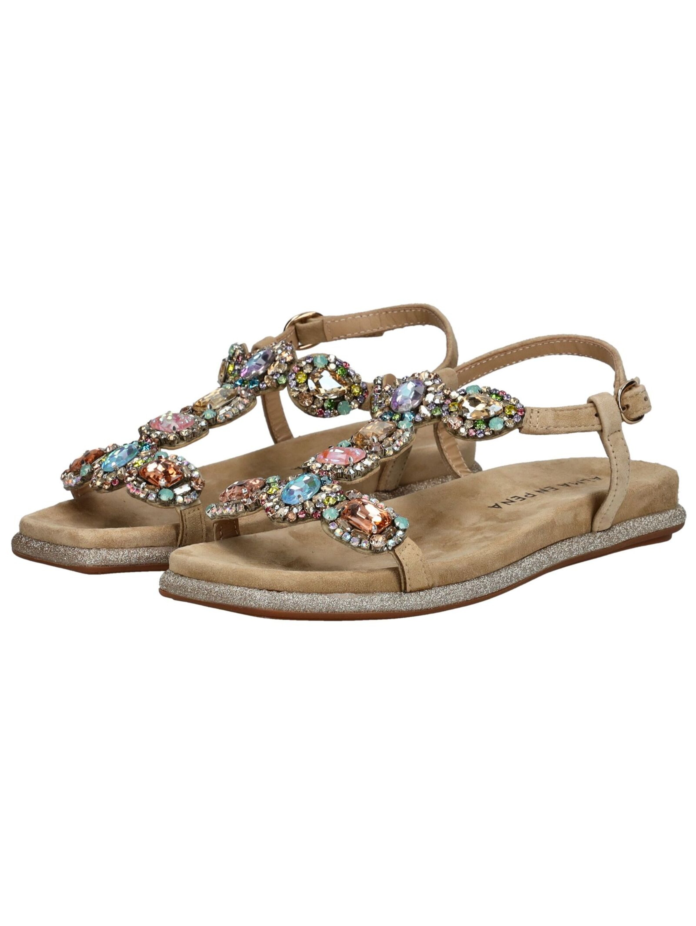 Alma En Pena Sandale in Beige
