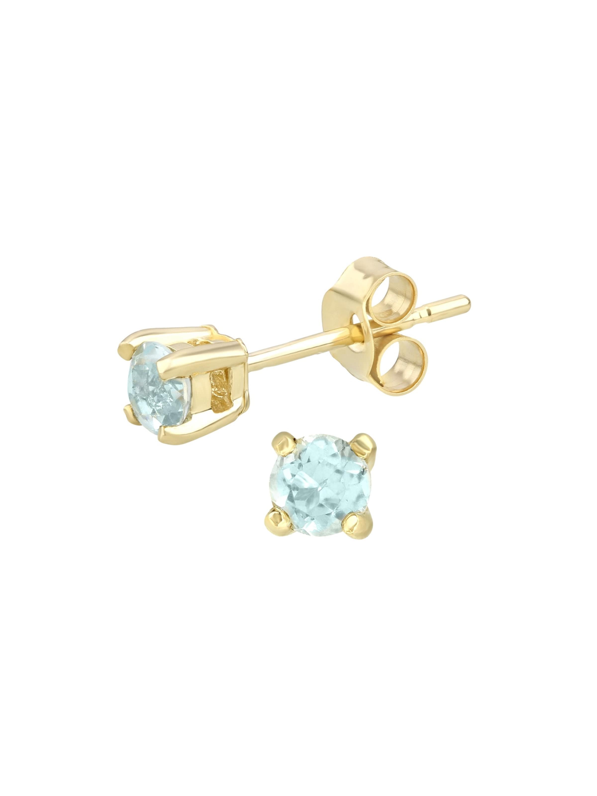 Vanlere Earrings in Gold: front