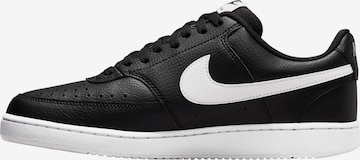 Nike Sportswear Sneaker 'Court Vision' in Schwarz: Vorderseite