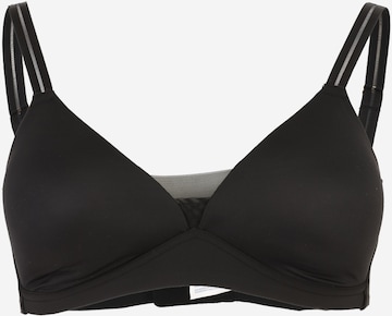 NATURANA - Clásico Sujetador en negro: frente