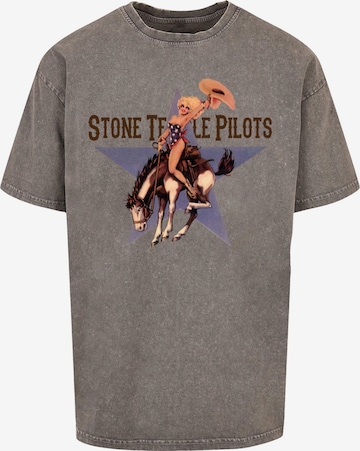 Maglietta 'Stone Temple Pilots - Cowgirl' di Merchcode in grigio: frontale
