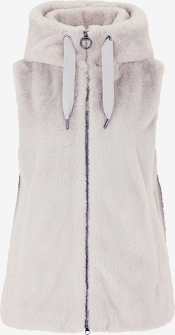 Gilet Betty Barclay en gris : devant