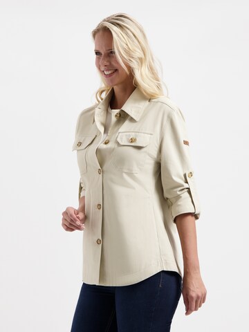 MGO Tussenjas 'Courtney' in Beige: voorkant