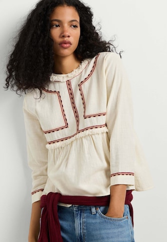 Pepe Jeans Bluse 'Graciela' in Weiß: Vorderseite