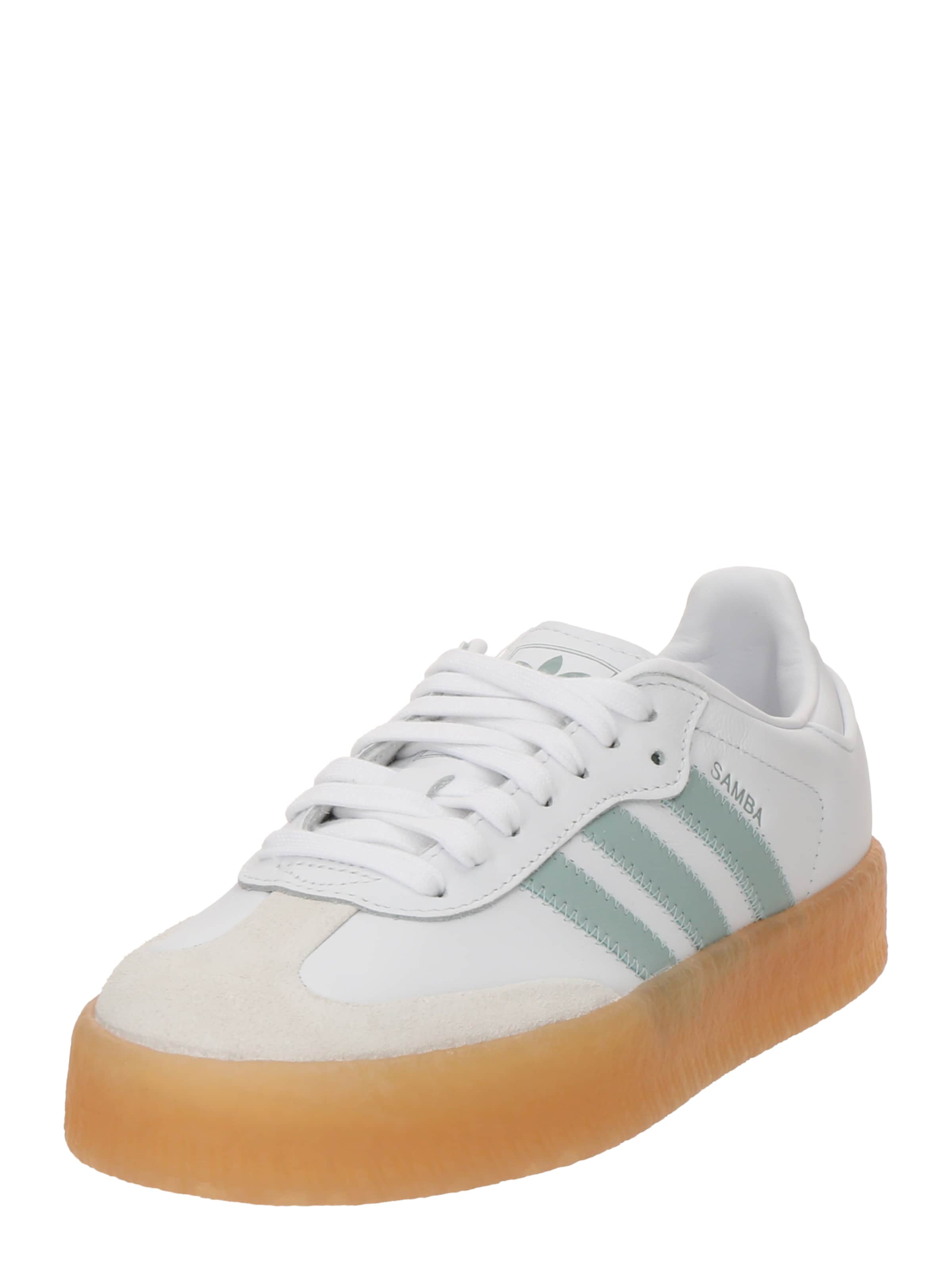 ADIDAS ORIGINALS - Zapatillas deportivas bajas 'Sambae' en blanco: frente